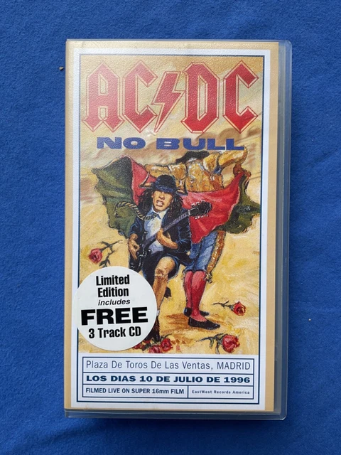 AC/DC 1996 NO BULL Live PLAZA De Toros MADRID Angus Young. VHS $14.99 ...