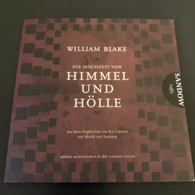 Die Hochzeit Von Himmel Und Hölle William Blake Hörbuch CD Neu