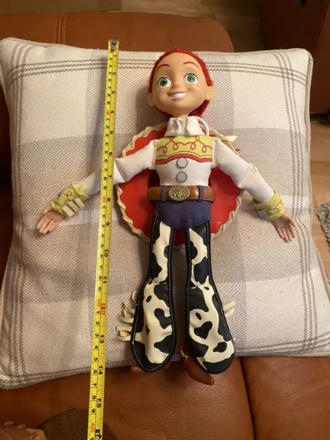 Toy Story talking jessie 15” pull String Doll With Hat