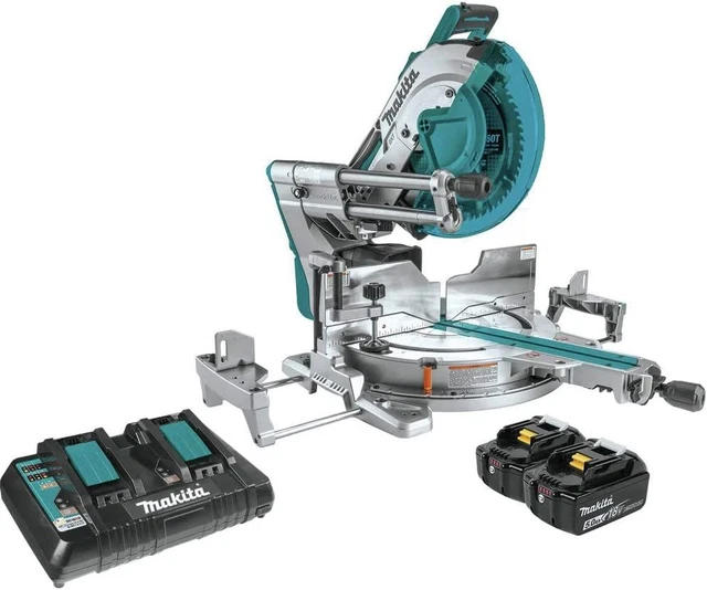 Makita XSL07PT 18V x2 LXT Lithium-Ion (36V) Brushless 12", Multicolor
