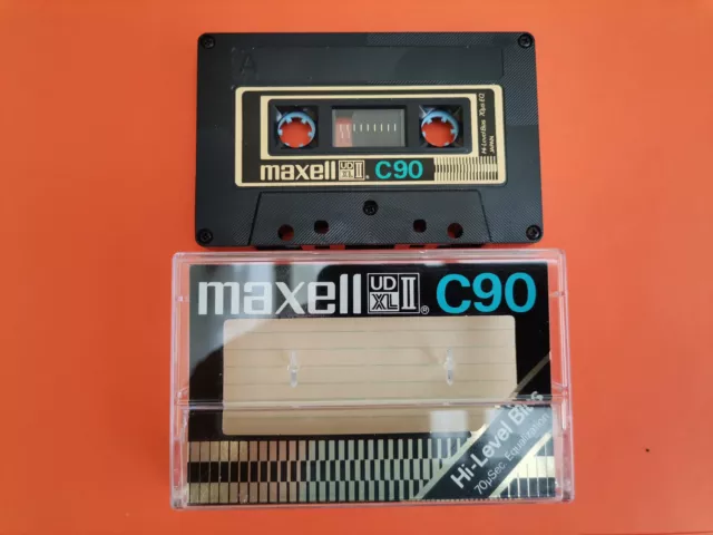 Maxell C 90Audio Tape UD XLII /unbeschriftet & unbespielt. Top!