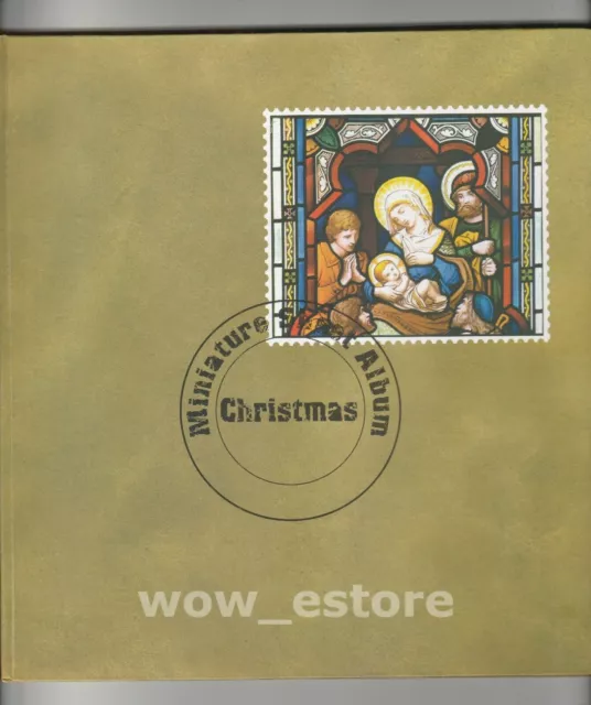 SRI LANKA STAMPS Christmas Miniature sheet Album - 20 miniature sheets included