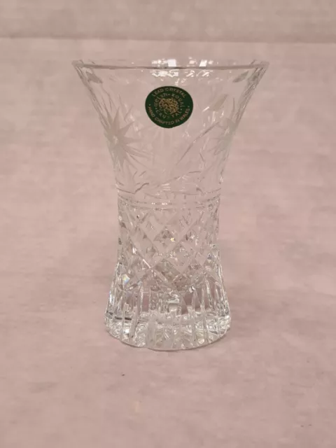 Welsh Royal Lead Crystal Vase