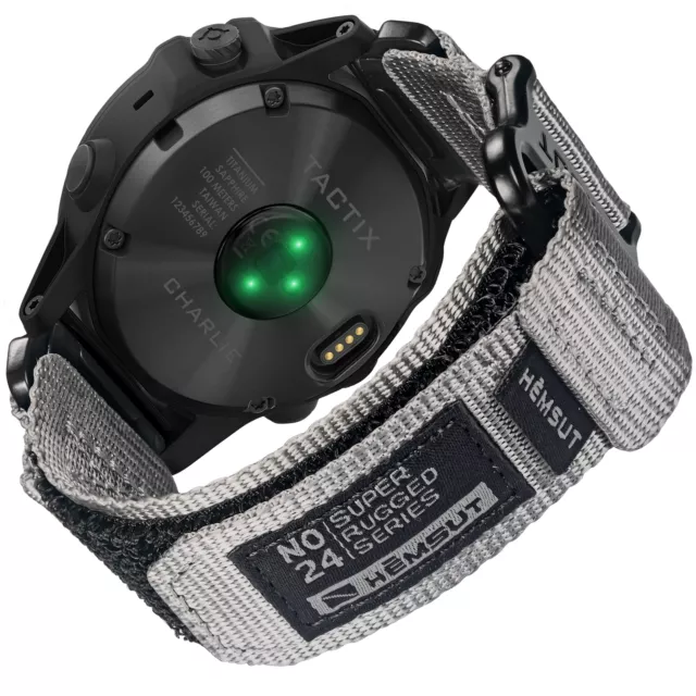 Cinturino orologio robusto Garmin per fēnix/precursore/vivoattivo/approccio/MARQ
