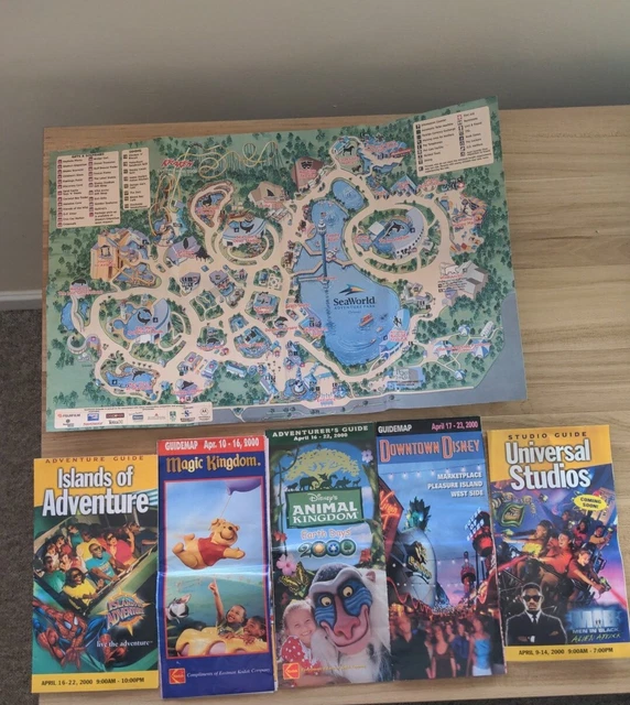 DISNEY SEAWORLD UNIVERSAL Studios - Disney Seaworld Universal Studios Orlando Florida Park Maps.webp