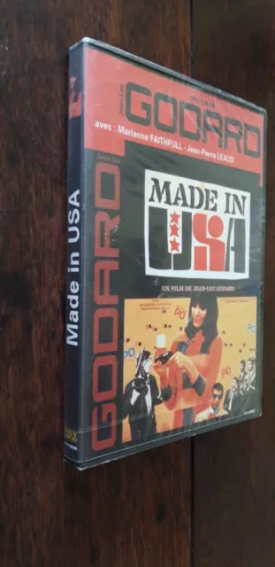MADE IN USA  / GODARD / Film de 1967 /  DVD NEUF