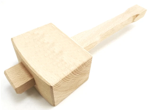 Maillet en bois de hêtre 4 1/2" Maillet de charpentier Joints de taraudage...