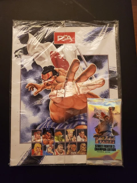PSA MAGAZINE JUNE 2025 Street Fighter 2 with Promo Card Pack
