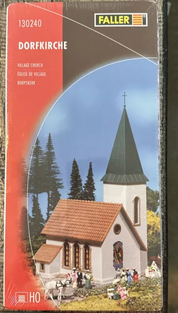 Faller 130240 - 1/87/H0 Scale Village Church - NEW
