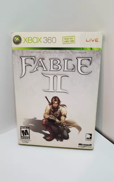 Fable II - Limited Collector's Edition (Microsoft Xbox 360, 2008) Cib