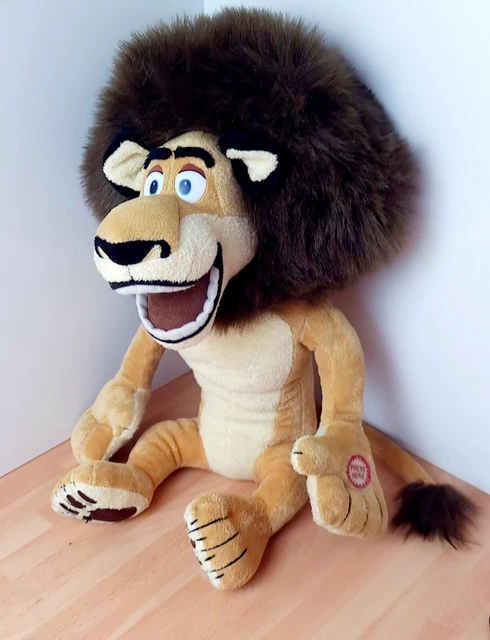 MADAGASCAR ALEX THE Lion Talking Soft Toy 15” Tall 2004 Gosh £24.99 ...
