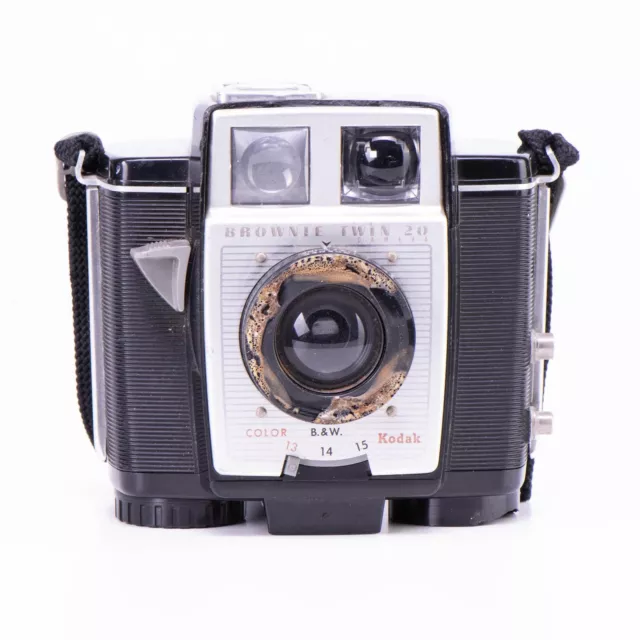 Kodak Brownie Twin 20 Camera | Black | United Kingdom | 1959