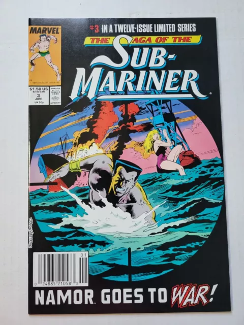 The Saga of the Sub-Mariner (1989) Vol 1 # 3 Twelve Issue Limited Series