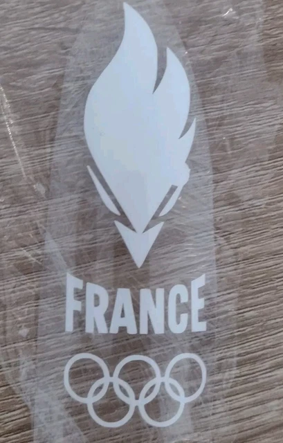 Kit Patch Thermocollant OL olympique Lyonnais maillot no porté vs Reims