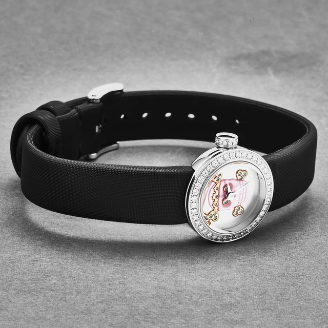 Christian Dior Women's 'La D De Dior Mini' Skull Dial Diamond Bezel CD040110A030 2