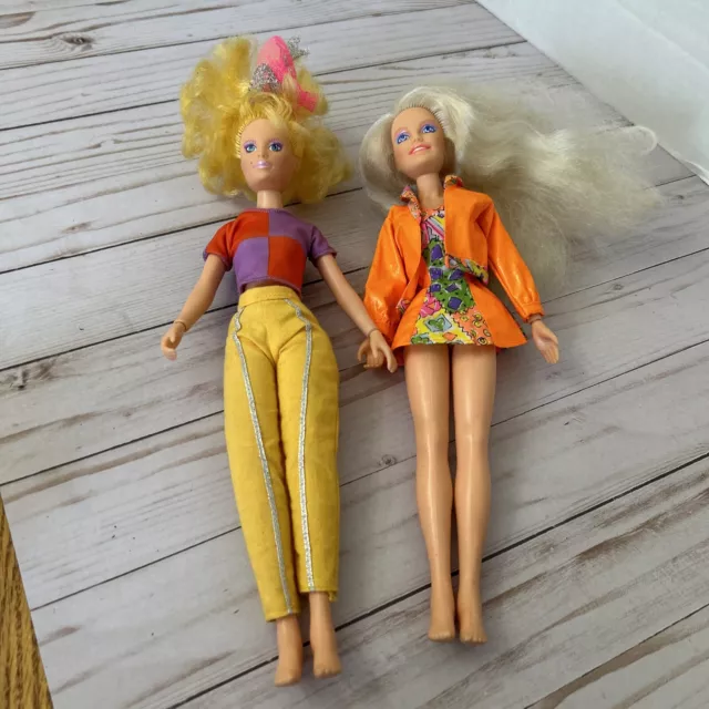 HASBRO 1985 JEM AND THE HOLOGRAMS JEM DOLLS Lot Of Two In Great Condition