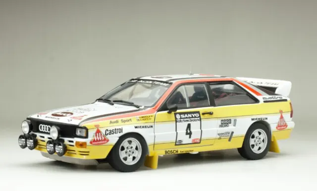 Audi Quattro A2 (1984) Rally of New Zealand 1/18 Scale by Sunstar