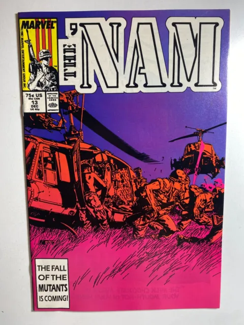 Marvel Comics The 'Nam Vol.1 #13 (1987) Nm Comic