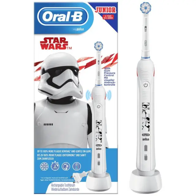 Oral-B Pro 3 Junior Star Wars D505.513.2K Brosse à dents électrique pour