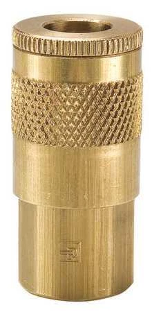 Parker B13e Coupler Body,Brass,Fnpt,3/8 In. Pipe