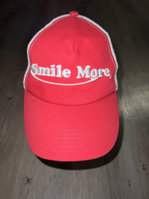 Smile More Roman Atwood Pink Hat Snapback Cap Authentic Women’s Mesh Trucker