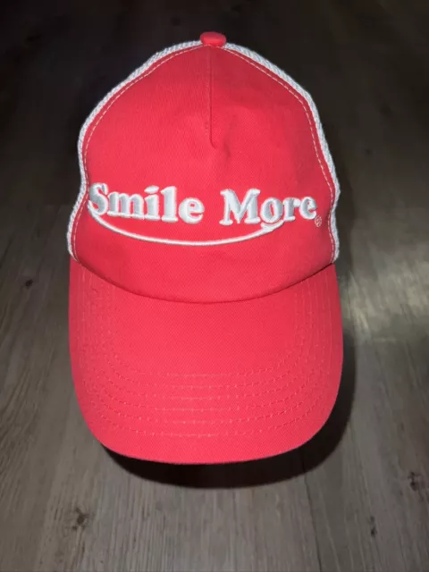 Smile More Roman Atwood Pink Hat Snapback Cap Authentic Women’s Mesh Trucker