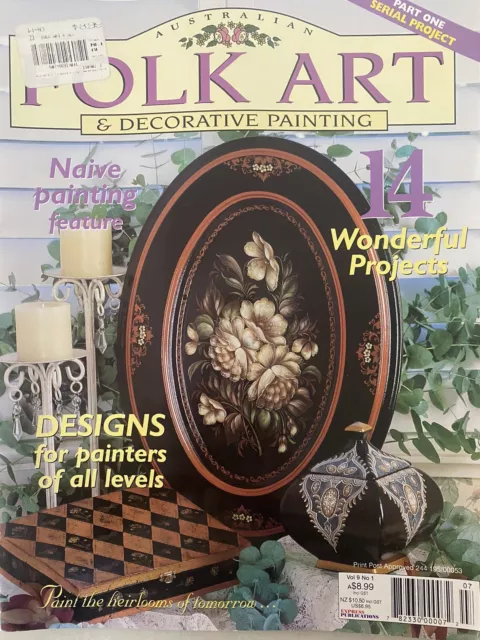 Folk Art - Folk Art and Decorative Painting Magazine Vol 9 No 1