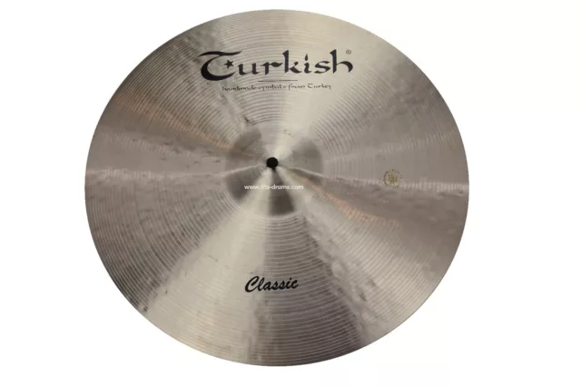 TURKISH CYMBALS cymbale Classic Crash 16" 917g