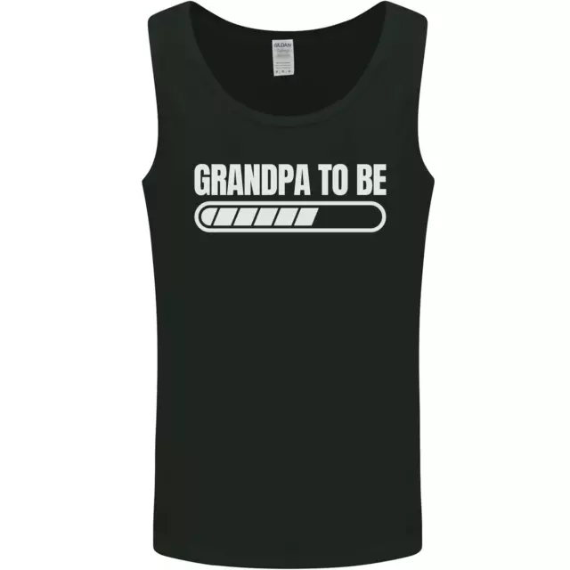 Grandpa to Be Newborn Baby Grandparent Mens Vest Tank Top