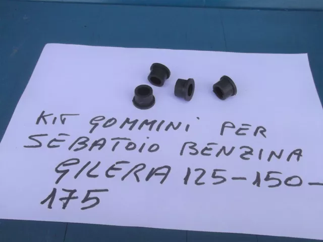 Kit Gommini Per Seratoio  Benzina  Gilera - 98/124/125/150/175/300 - Mai Usati