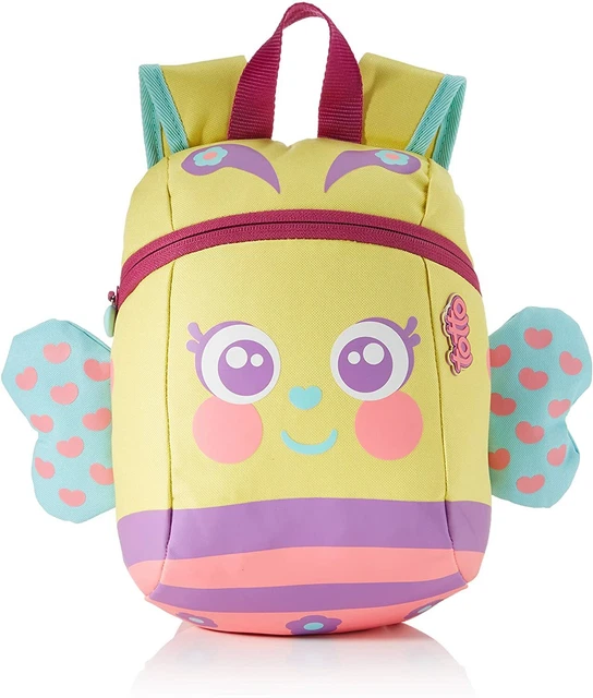 Zaino Totto Ragazze Morral Cornejo Stampa Farfalla Età 4-6 Anni TAGLIA UNICA