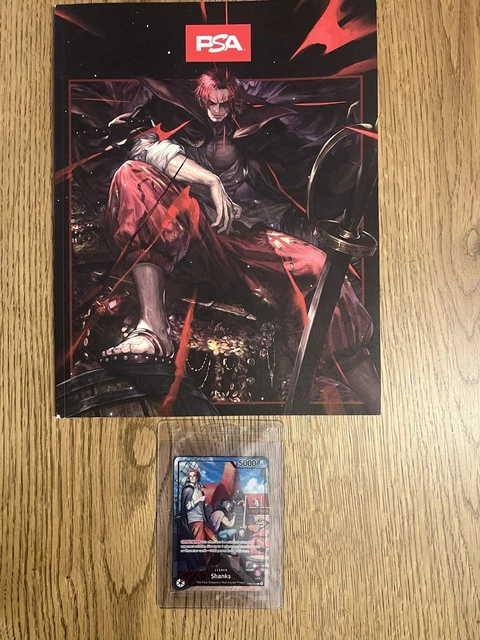 PSA MAGAZINE JULY 2025 Shanks One Piece With Sealed Promo