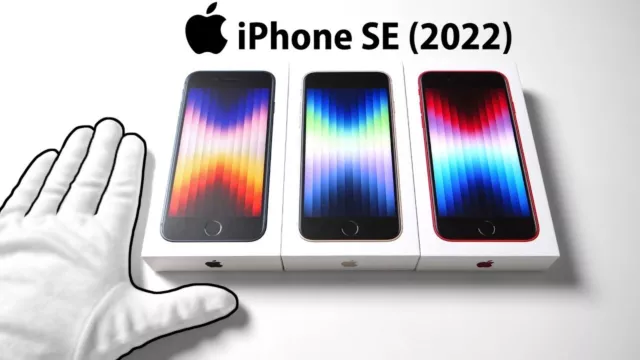 iPhone SE 2022 3. Gen 5G 64GB ROT Farbe - entsperrt Smartphone Qualität makellos+