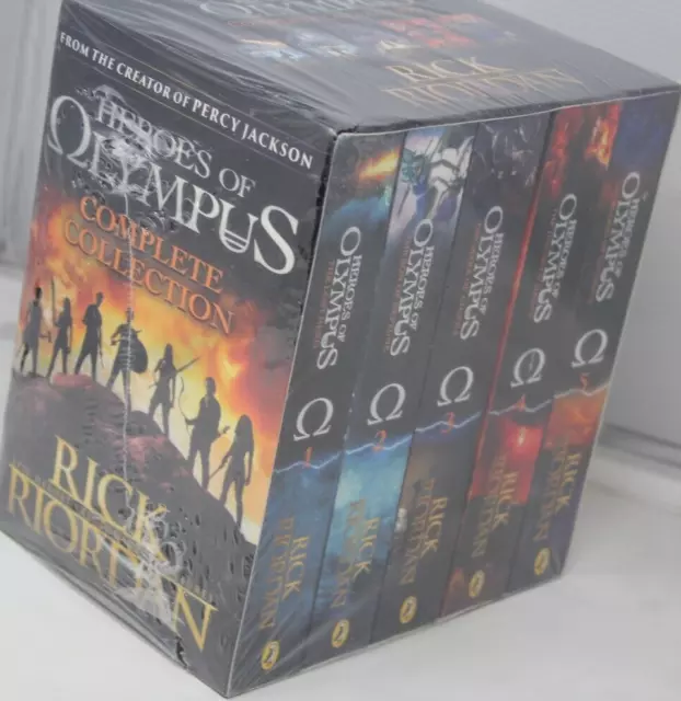 Heroes Of Olympus Complete 5 Books Young Adult Pack Paperback BSEAL TEAR