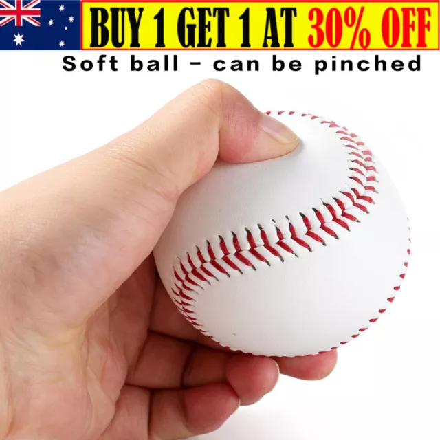 Soft Leather Safety Sport Practice & Trainning Base Ball BaseBall Softball New