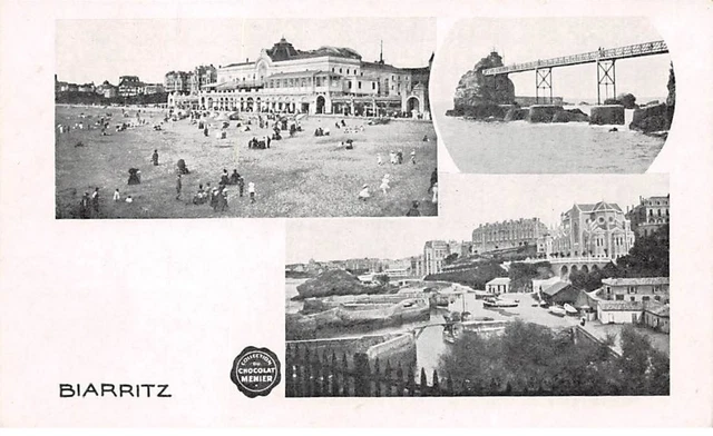 PUBLICITE - SAN65033 - Biarritz - Collection du Chocolat Menier