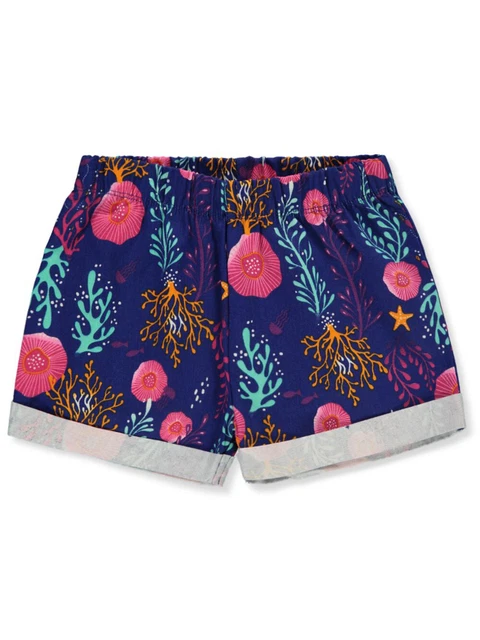 Disney The Little Mermaid Girls' 2-Piece Shorts Set Outfit