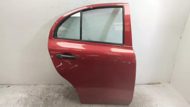 Rear door NISSAN MICRA Red Right Drivers O/S 2013-2017