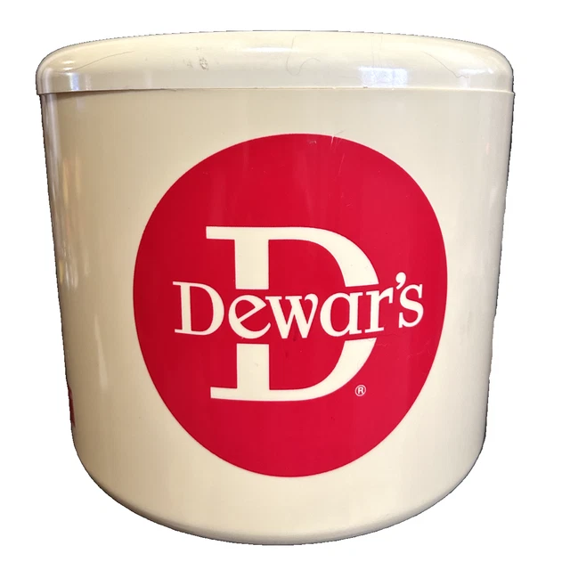 Vintage Dewars White Label Ice Bucket