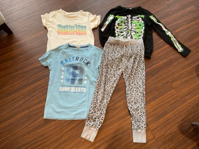 Girls Clothing Bundle Age 9 - 10 Years 4 items. Mixe3d makes, H&M etc.