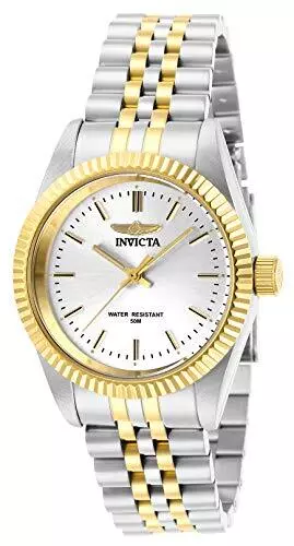 Invicta Women Analog Quartz Watch with Stainless Steel Strap 29401