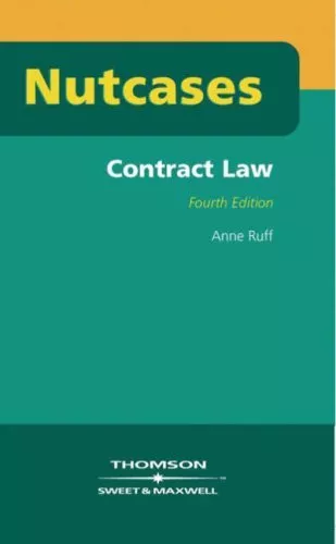 Contract Law (Nutcases) (Nutcases),Anne Ruff
