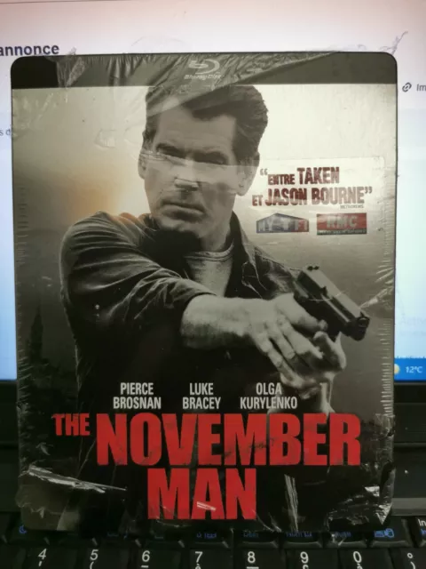 The November Man Film Roger Donaldson Blu-Ray Cof Metal 2014/2015 Nf S/ Blister