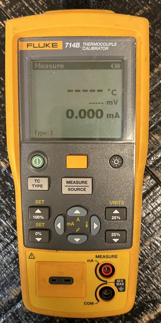 Fluke 714B Thermocouple Calibrator