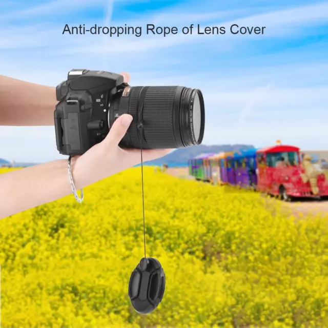 LF# Anti-lost String Rope Strap Keeper Holder for SLR DSLR Camera Len Cover Cap