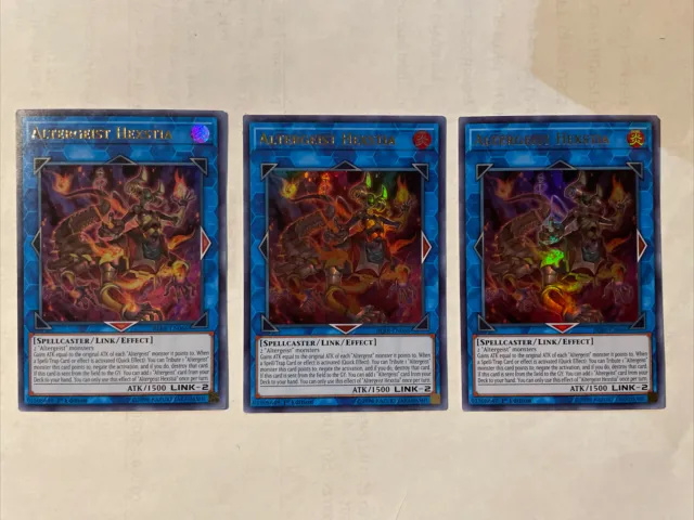 3x (M/NM) - Altergeist Hexstia - BLRR-EN066 - Ultra Rare - 1st Edition YuGiOh