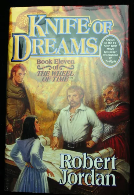 Robert Jordan KNIFE OF DREAMS (Wheel of Time #11) hc FP Tar Valon seige 9 Moons