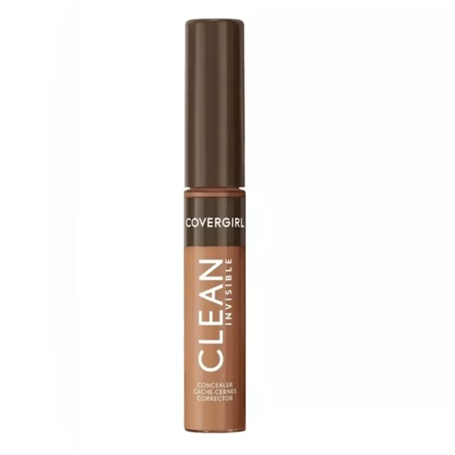 COVERGIRL Clean Invisible Liquid Concealer 180 Golden Caramel 0.23 fl oz