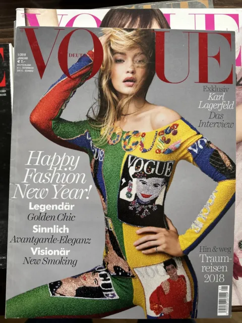 Vogue Deutsch 6 Magazine Jahrgang 2018