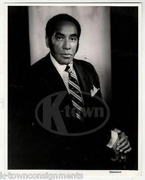 Earl Graves Black Enterprise Magazine Original Vintage Bachrach Promo Photo